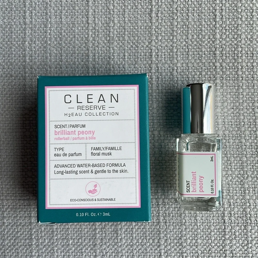 CLEAN RESERVE H2Eau - Brilliant Peony mini rollerball